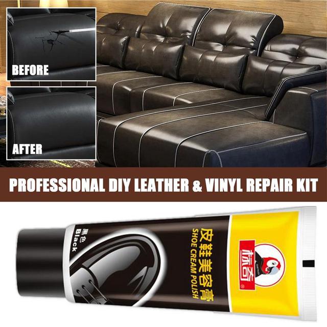 Leather Paint For Furniture Multipurpose Recoloring Balm Leather Restorer  Repair Kit Car Seat To uch Up